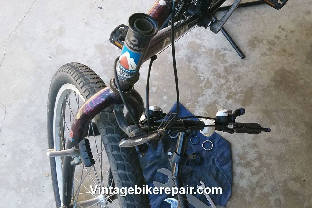 Bike headset overhaul, bike repair Los Angeles